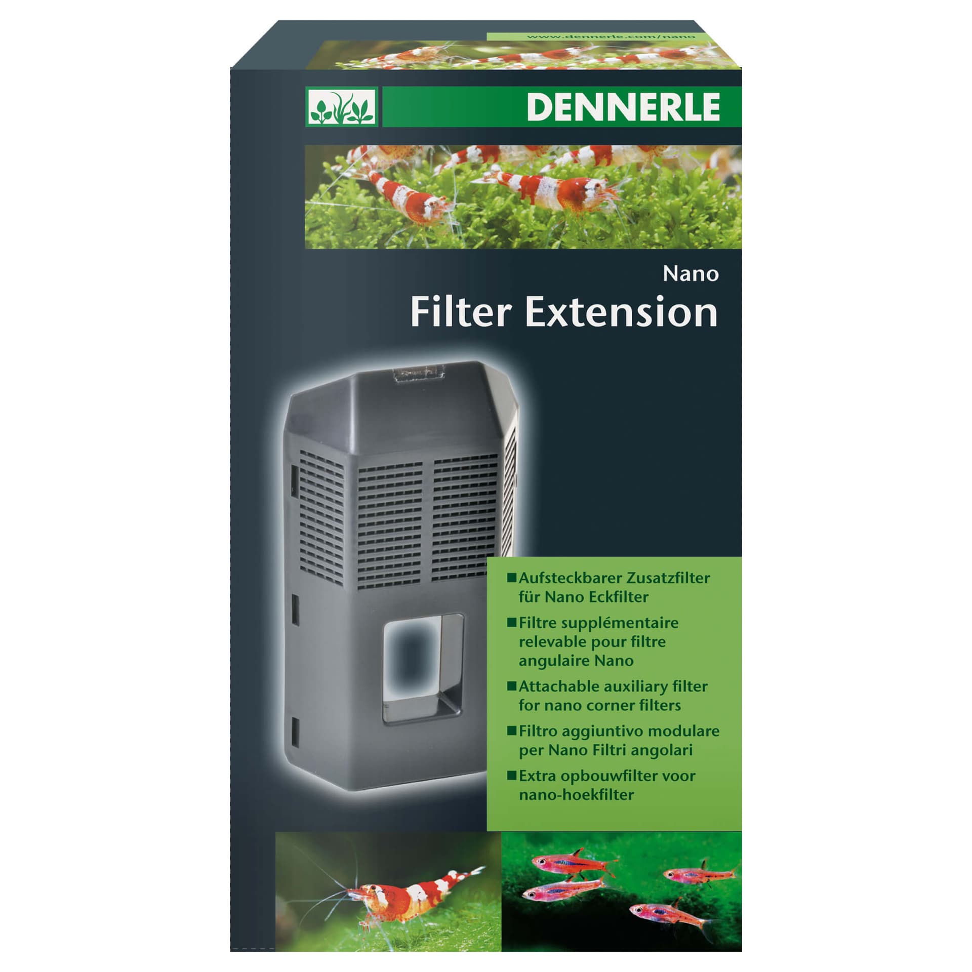 Nano FilterExtension Filtre additionnel emboîtable pour filtre d'angle