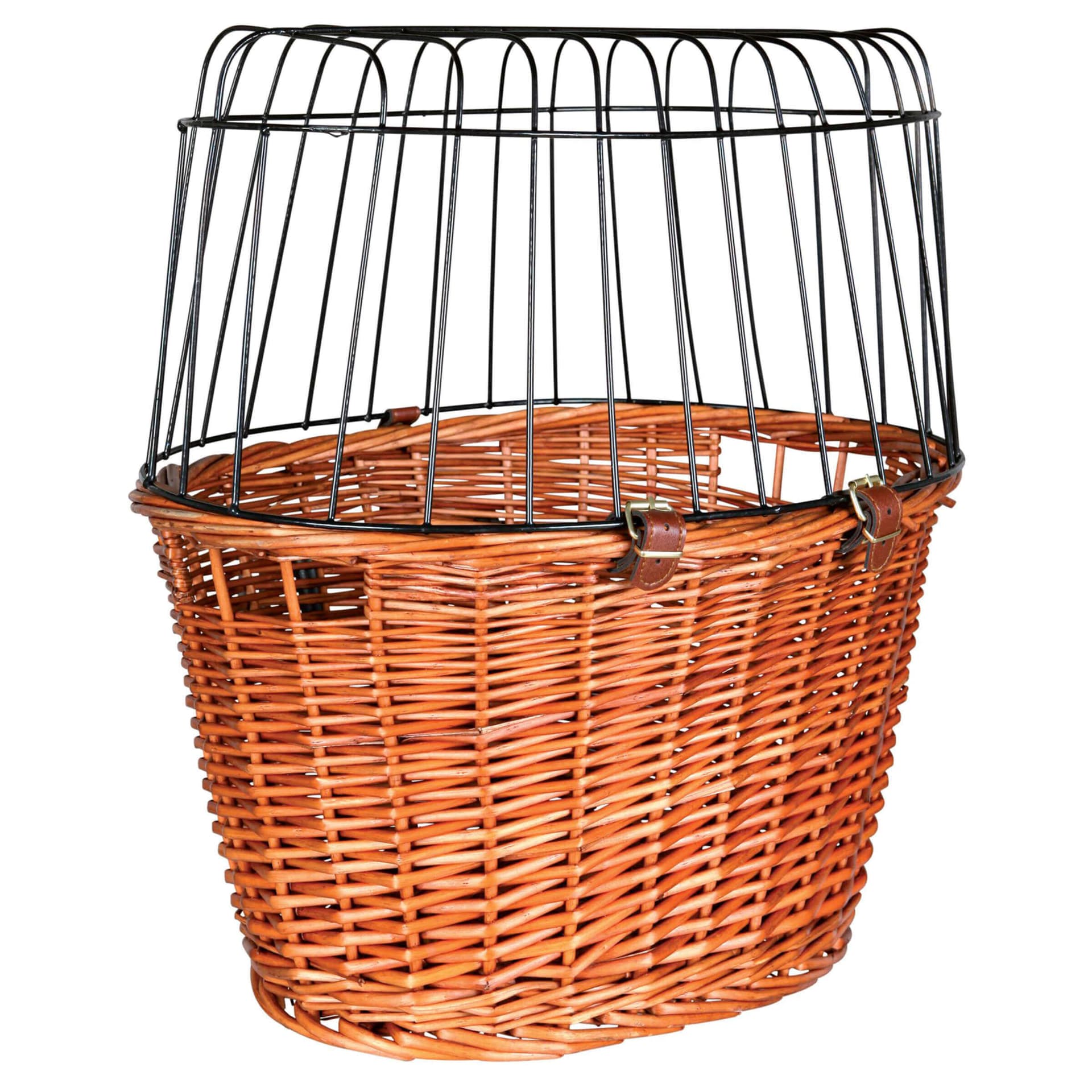 Panier pour vélo avec grille