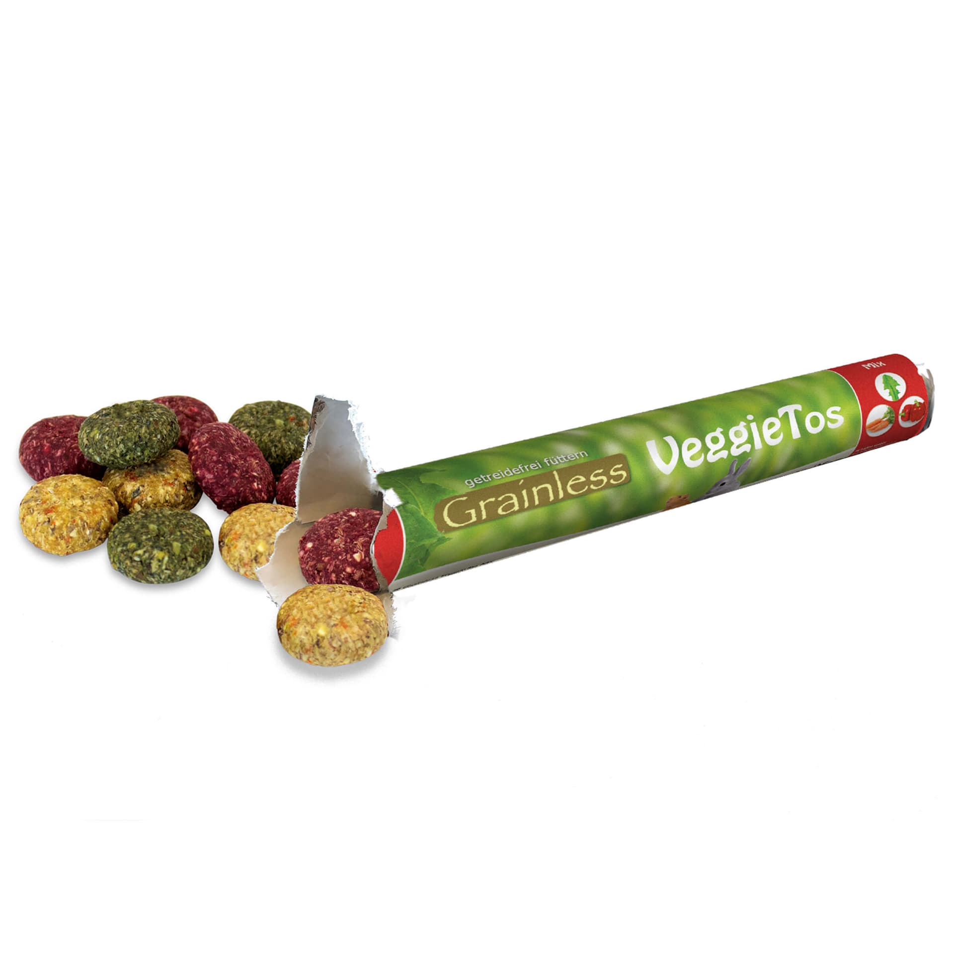 Nagersnack Grainless VeggieTos Mix