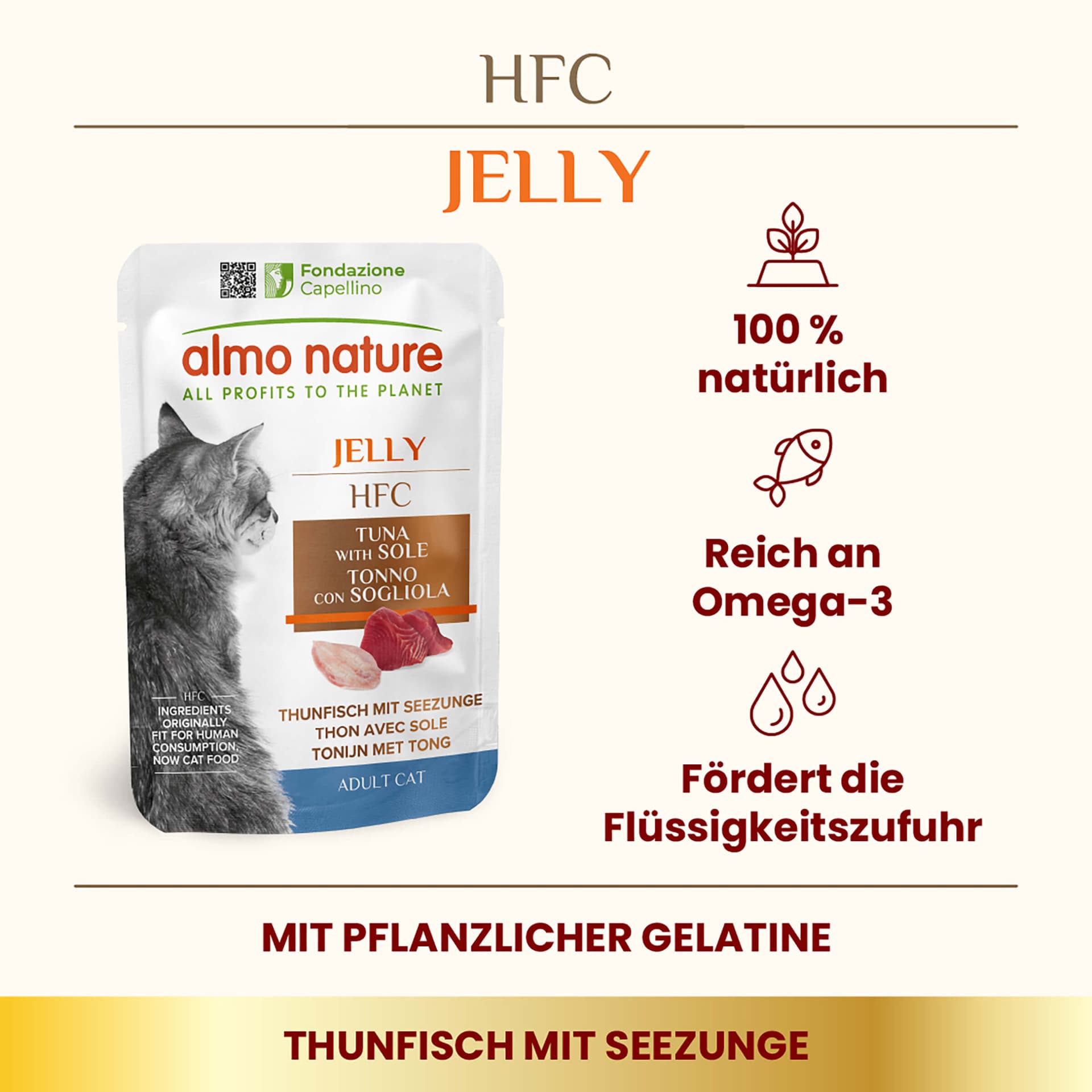 HFC Jelly Thunfisch und Seezunge
