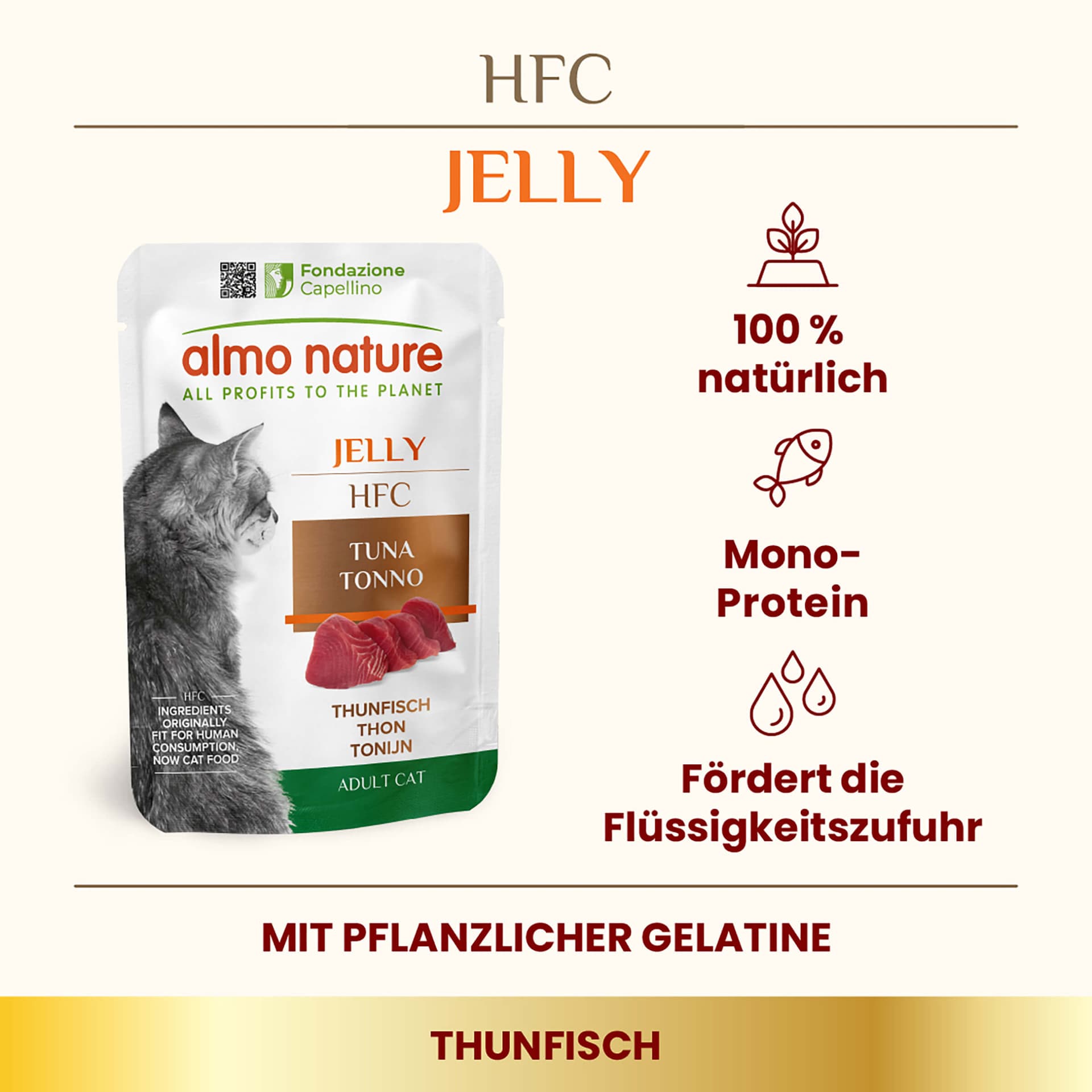 HFC Jelly Thunfisch Adult