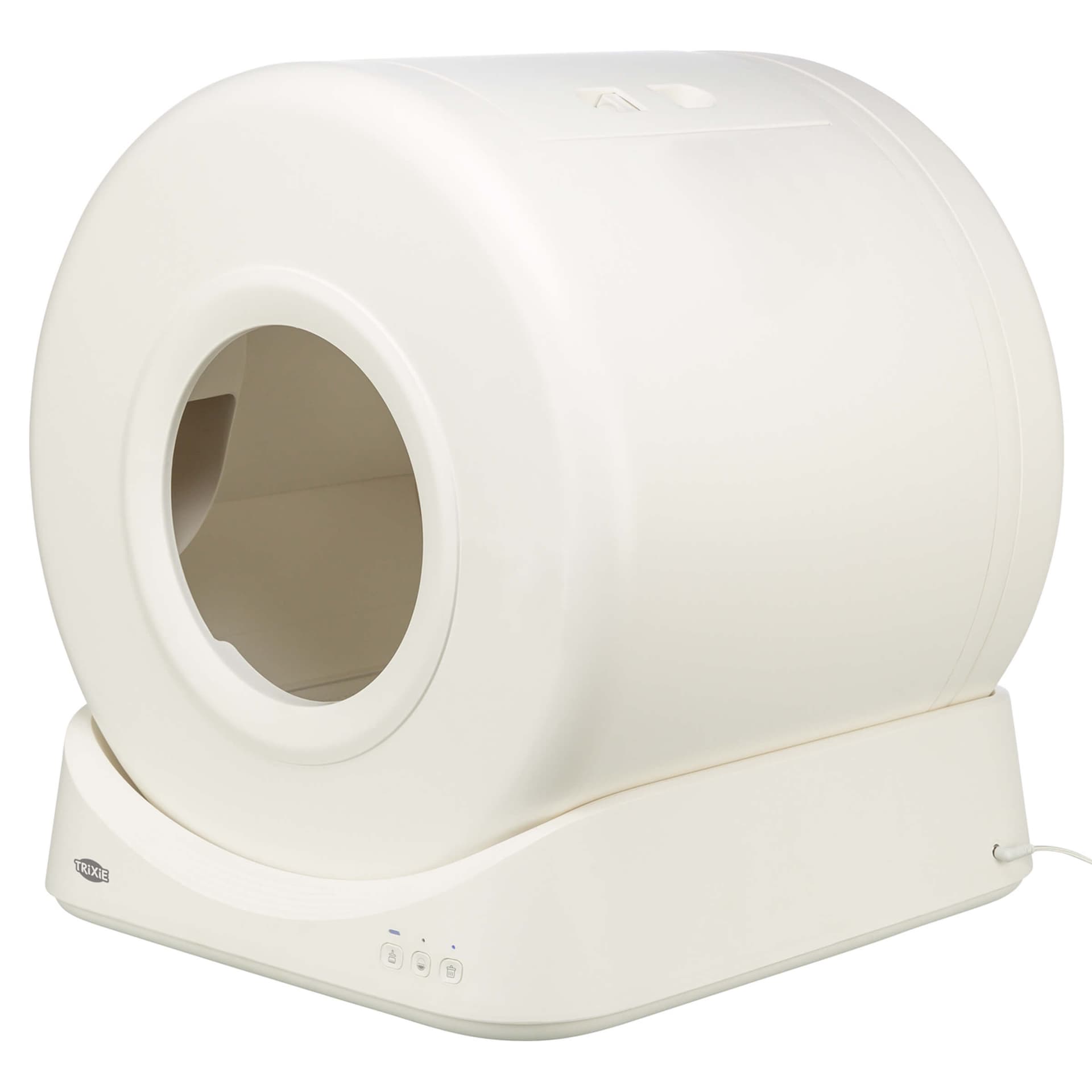 Smarte Toilettes pour chats en plastique blanc