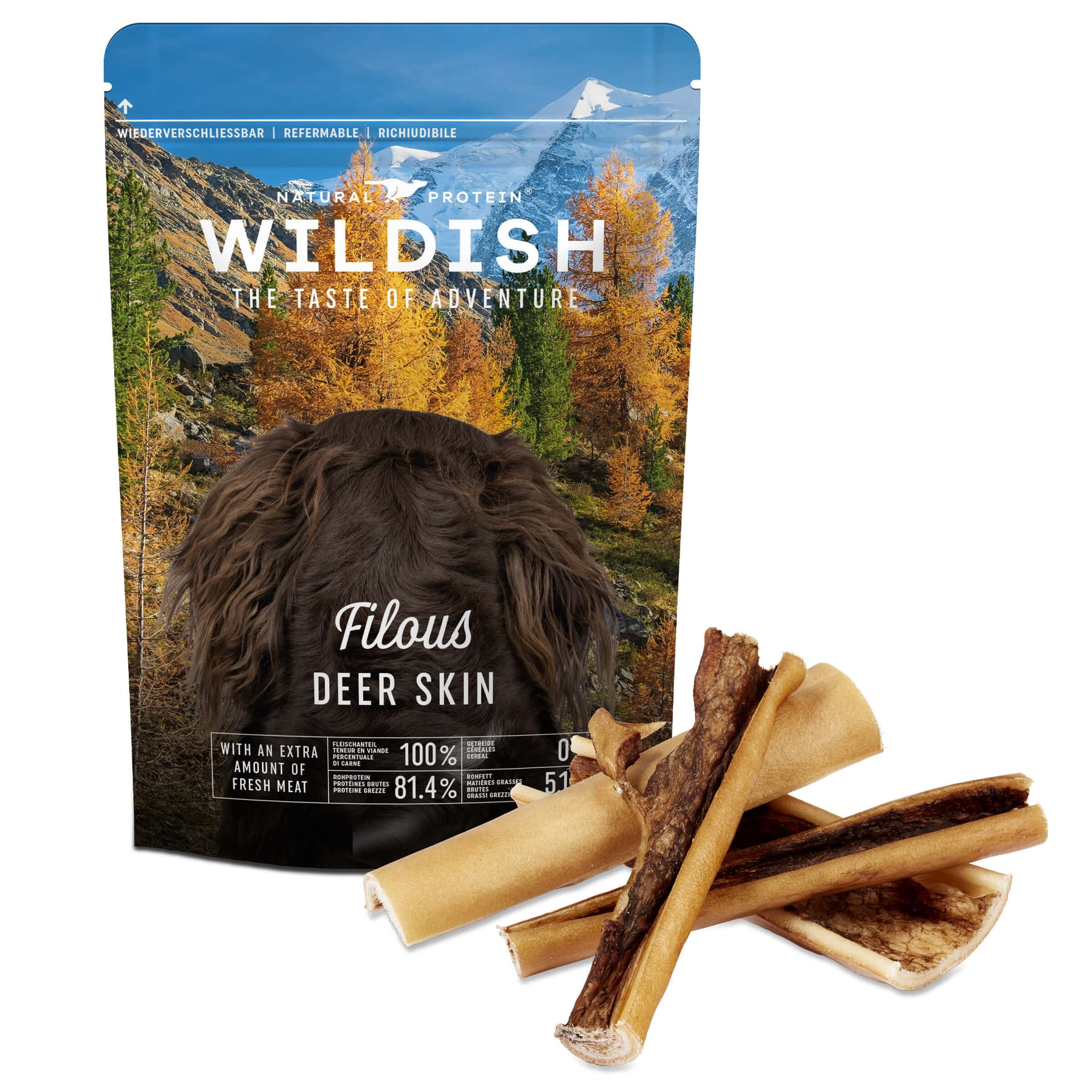 Dog Filous Deer Skin