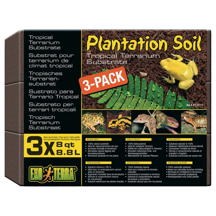 Substrat pour terrarium Plantation Soil