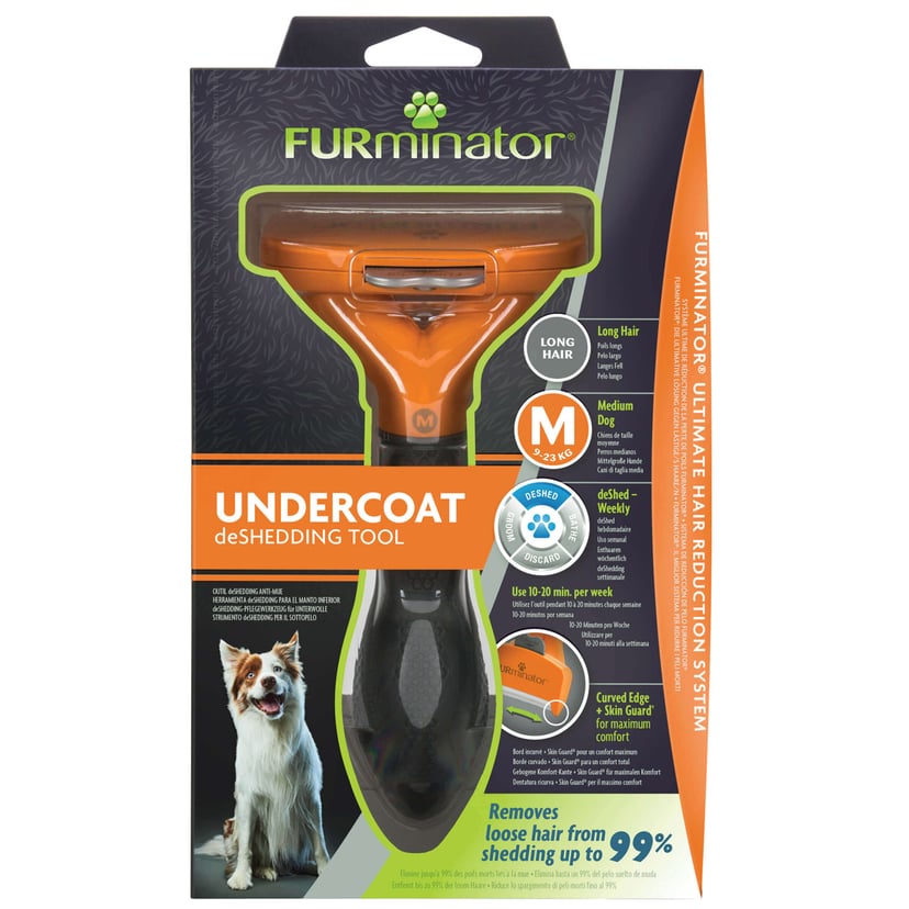 Long-Hair deShedding Tool Medium Dog