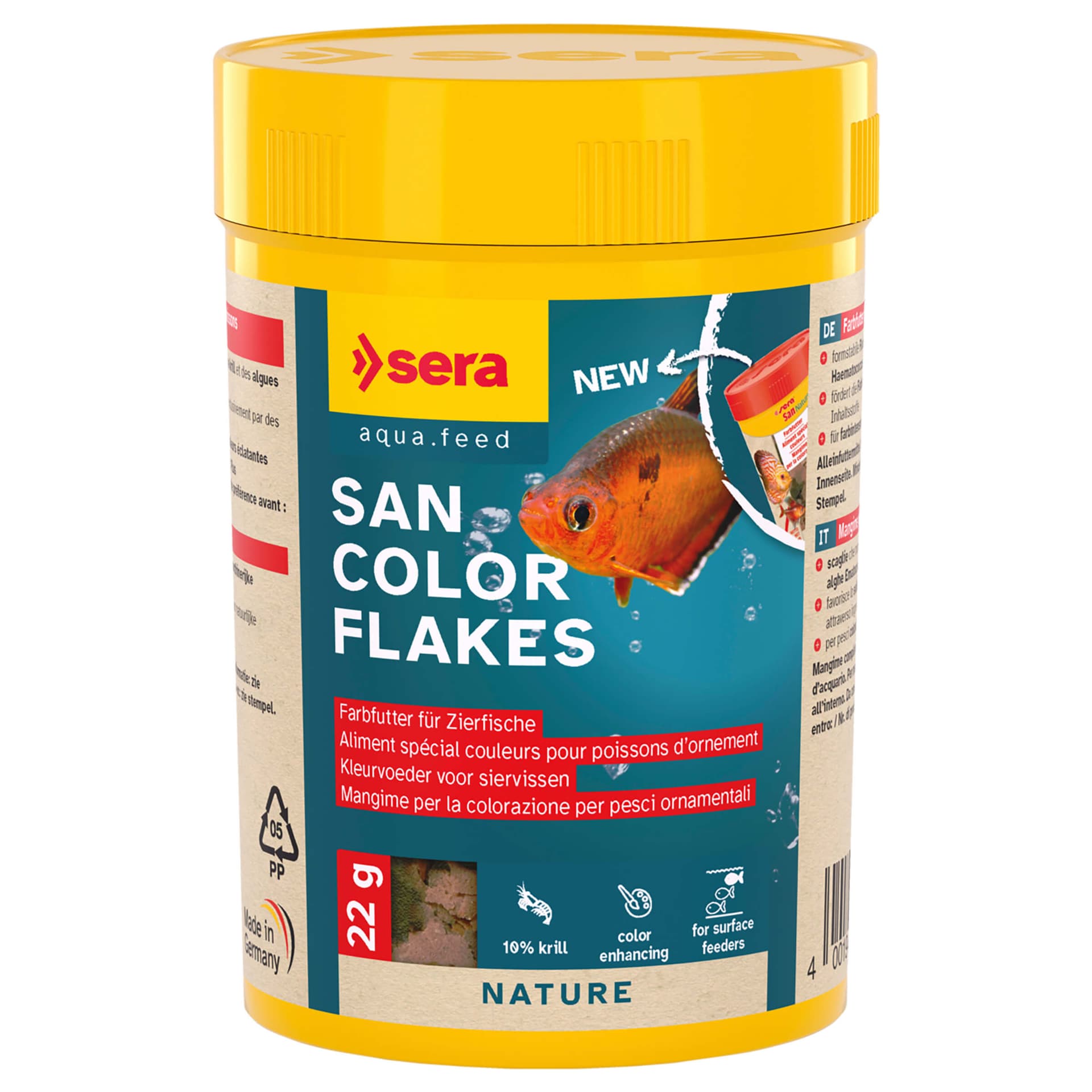 San Nourriture pour des couleurs éclatantes