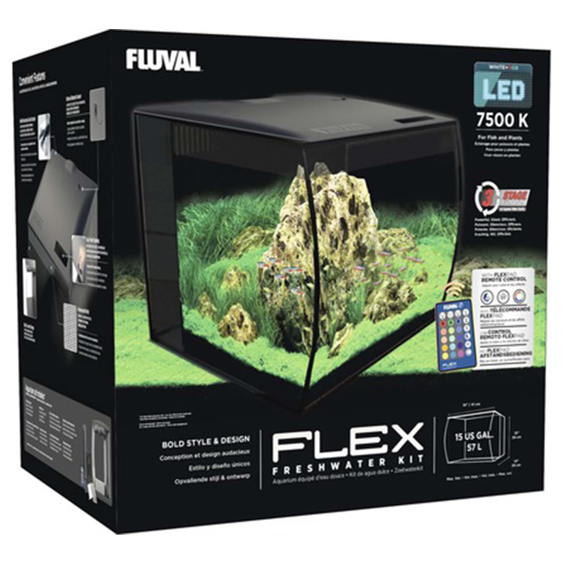 Flex Aquarium LED ohne Unterschrank