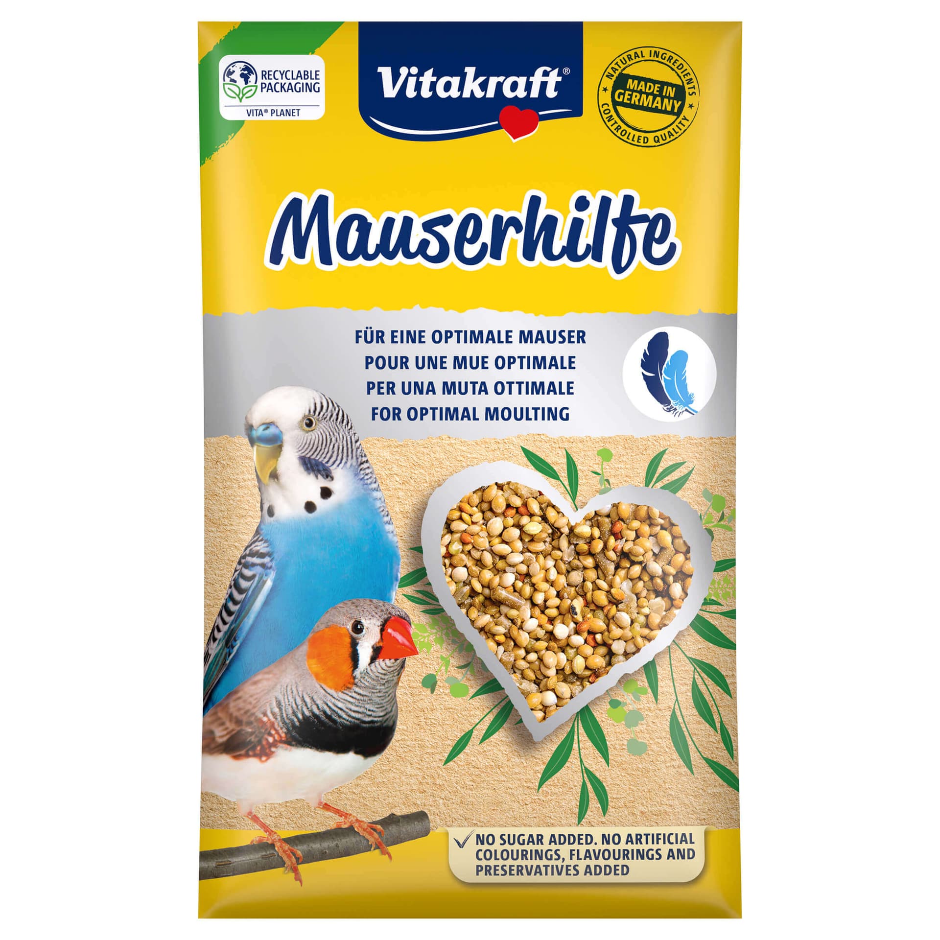 Pucki Aide à la Mue perruches