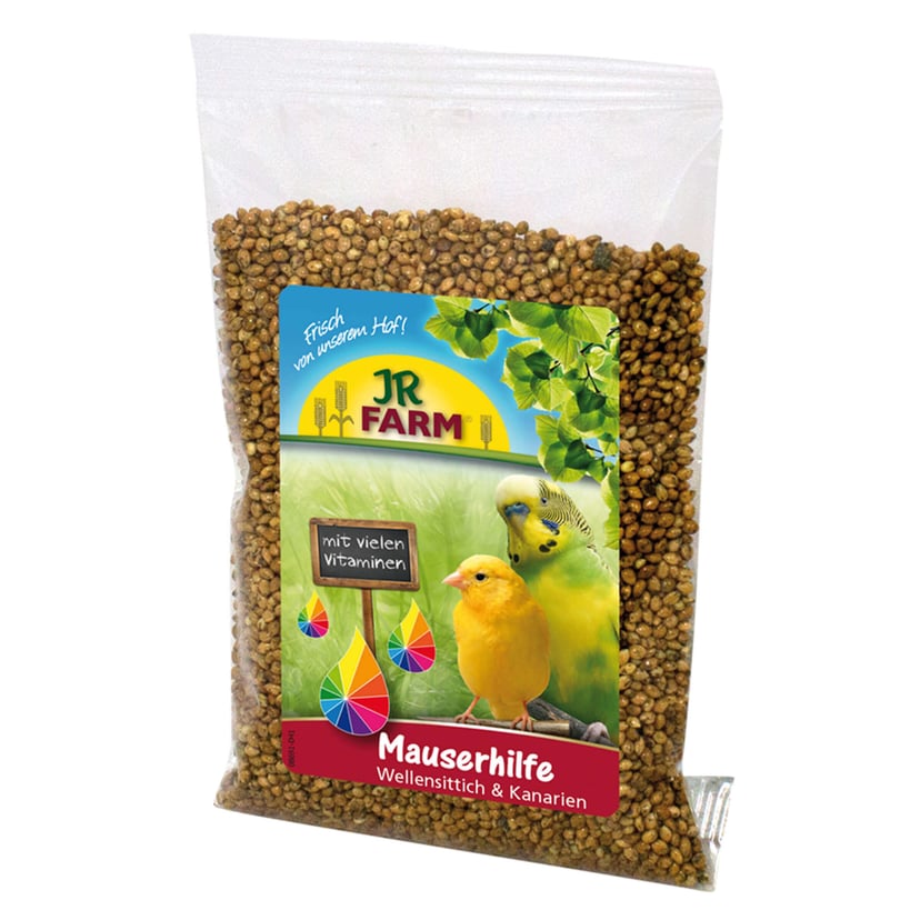Mauserhilfe Wellensittich + Kanarien