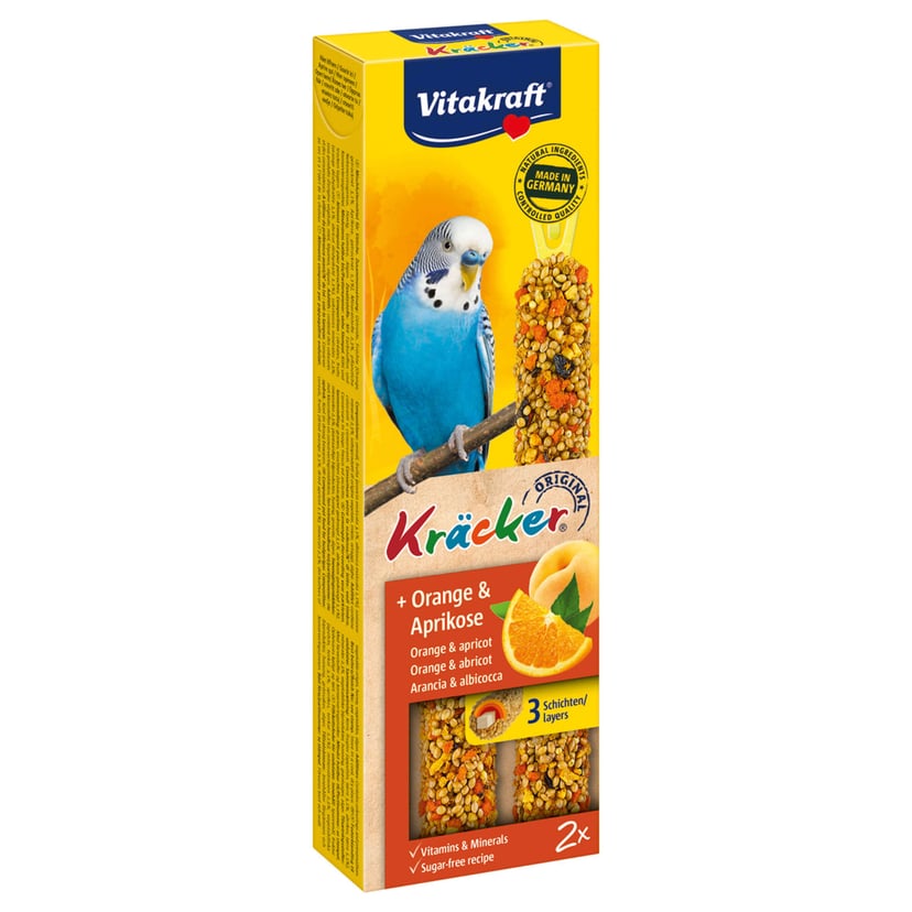 Kräcker Orange Wellensittich