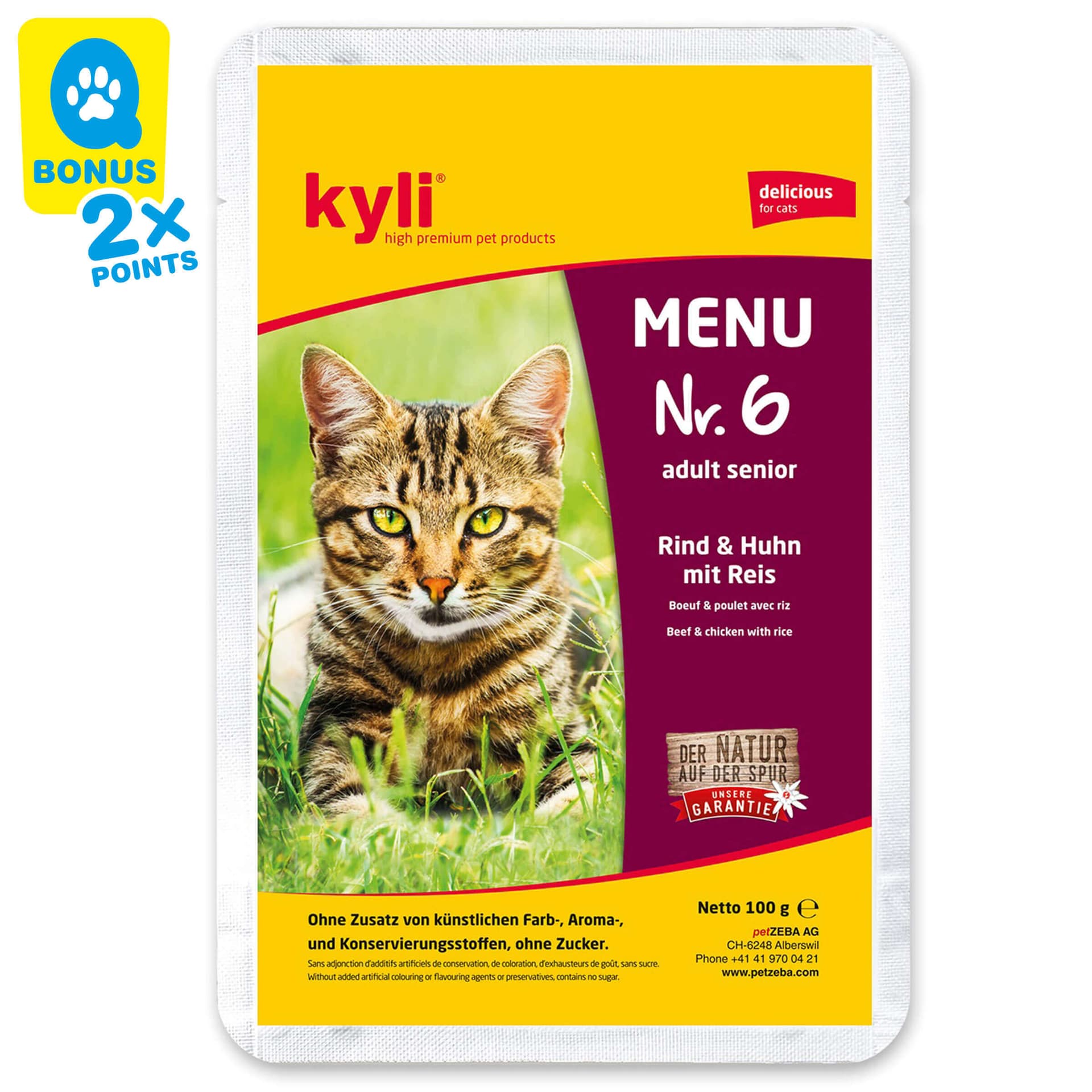 Menu Nr. 6 Senior