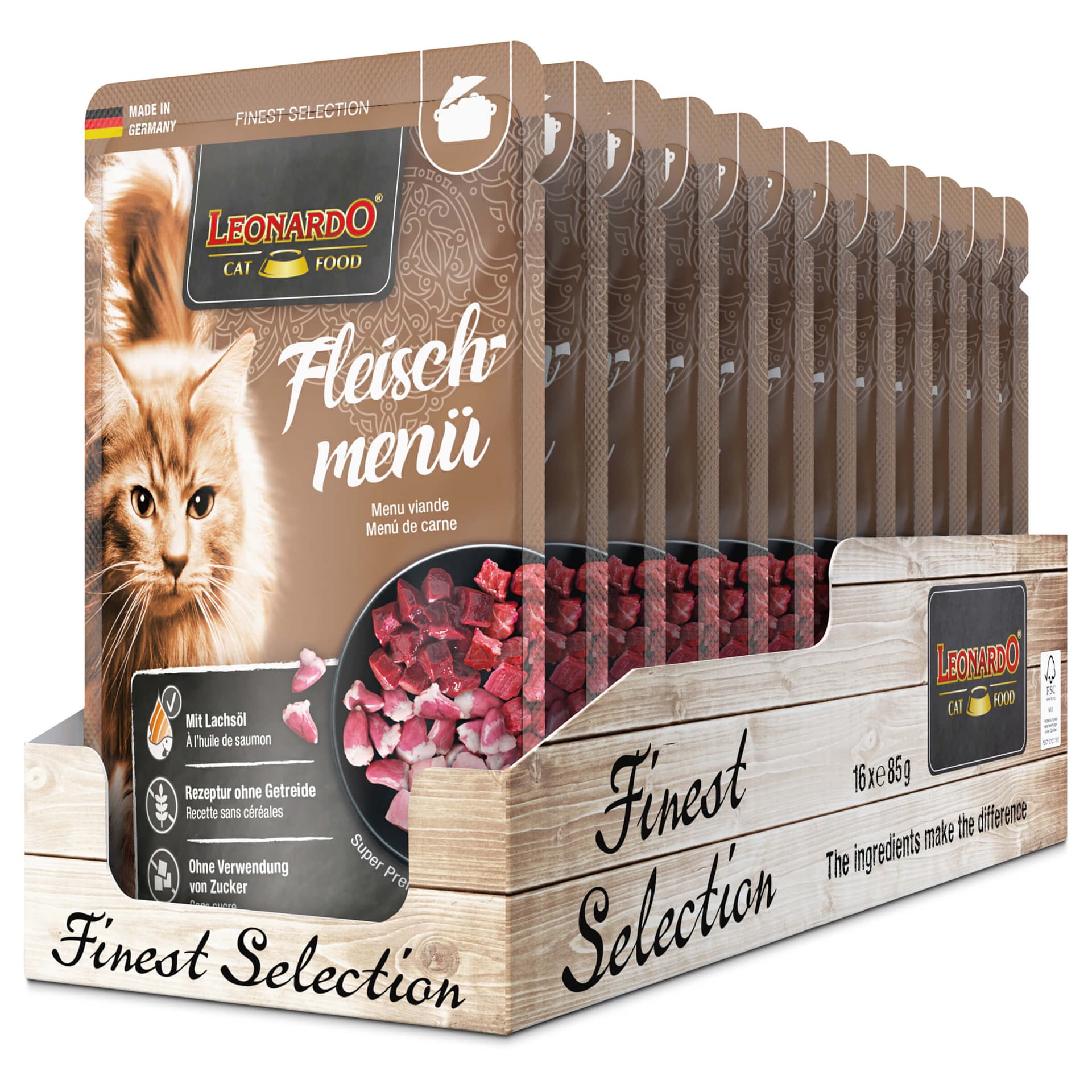 Fleisch Menü