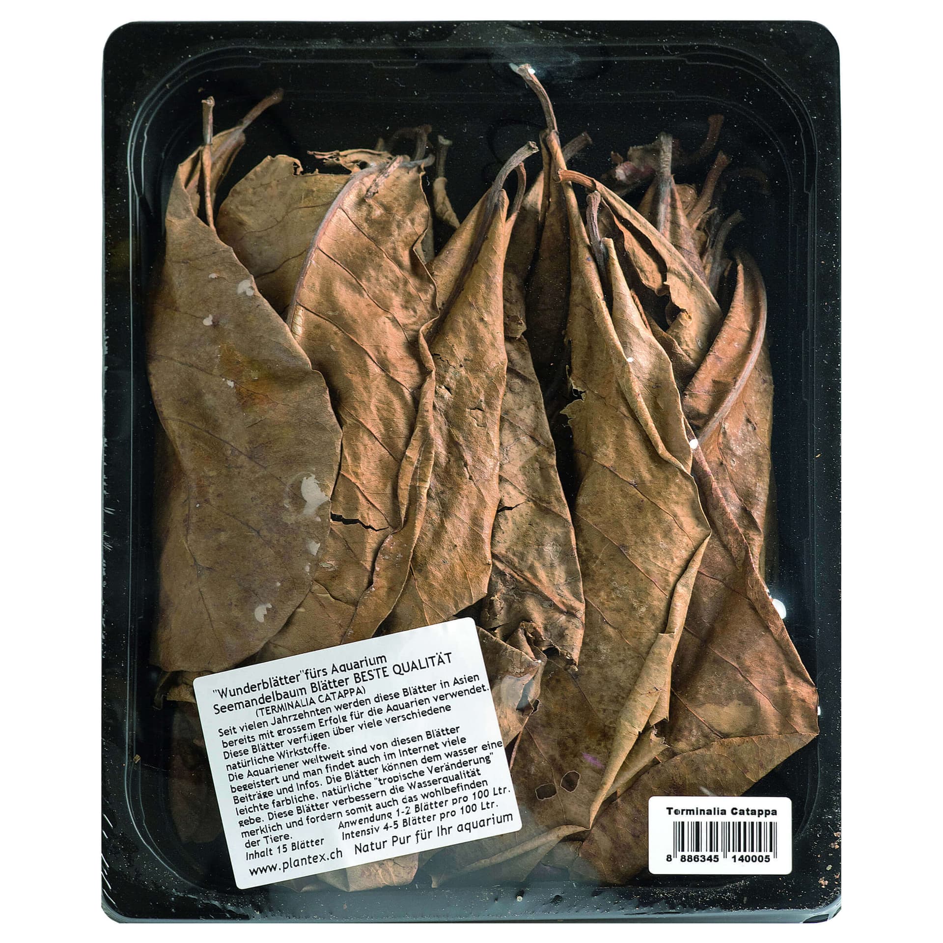 Feuilles de Badamier pour aquarium