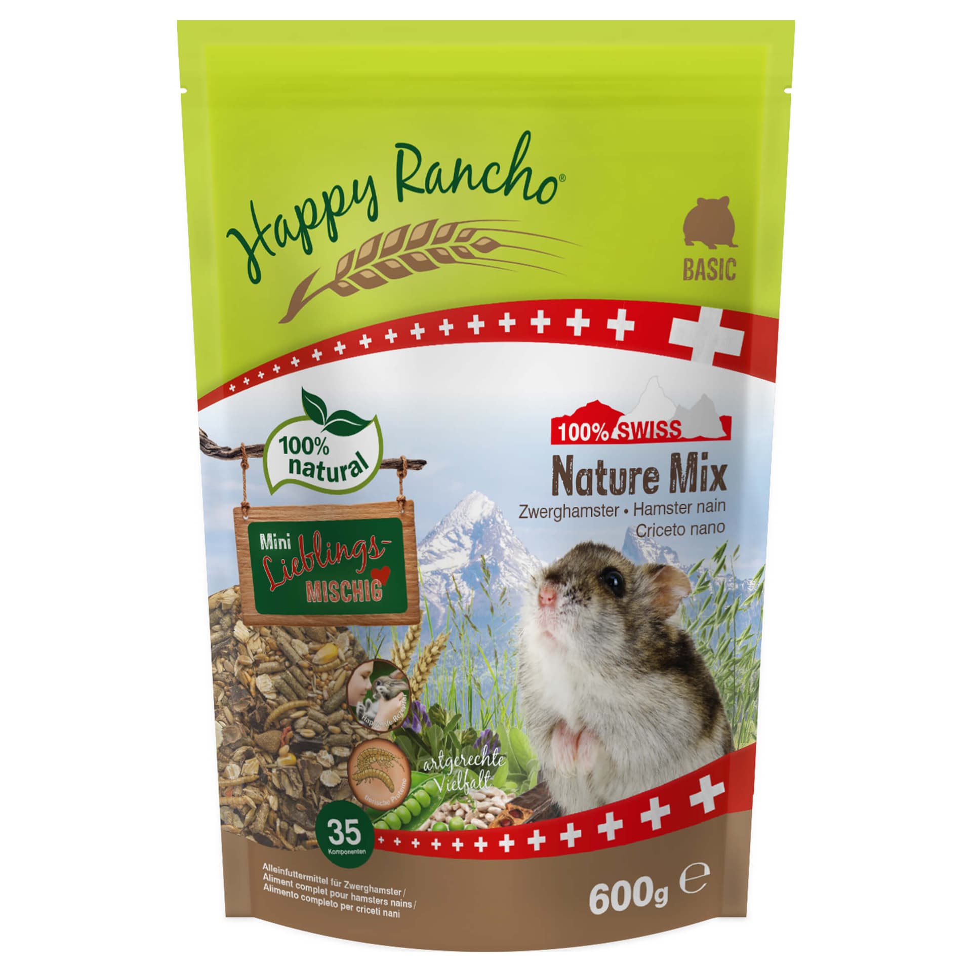 Swiss Nature Mix hamster nain