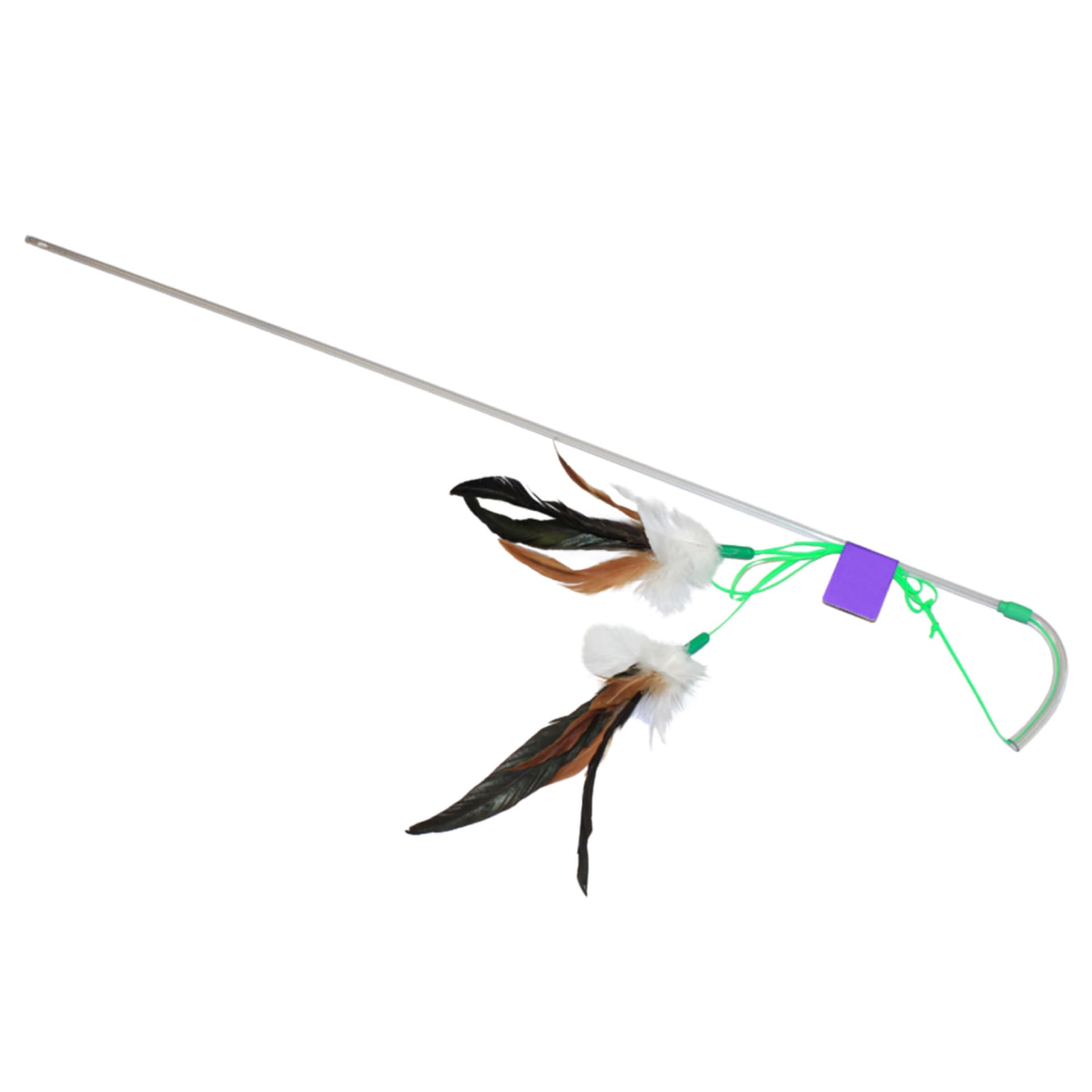 Canne à pêche pour chats Feather Vee