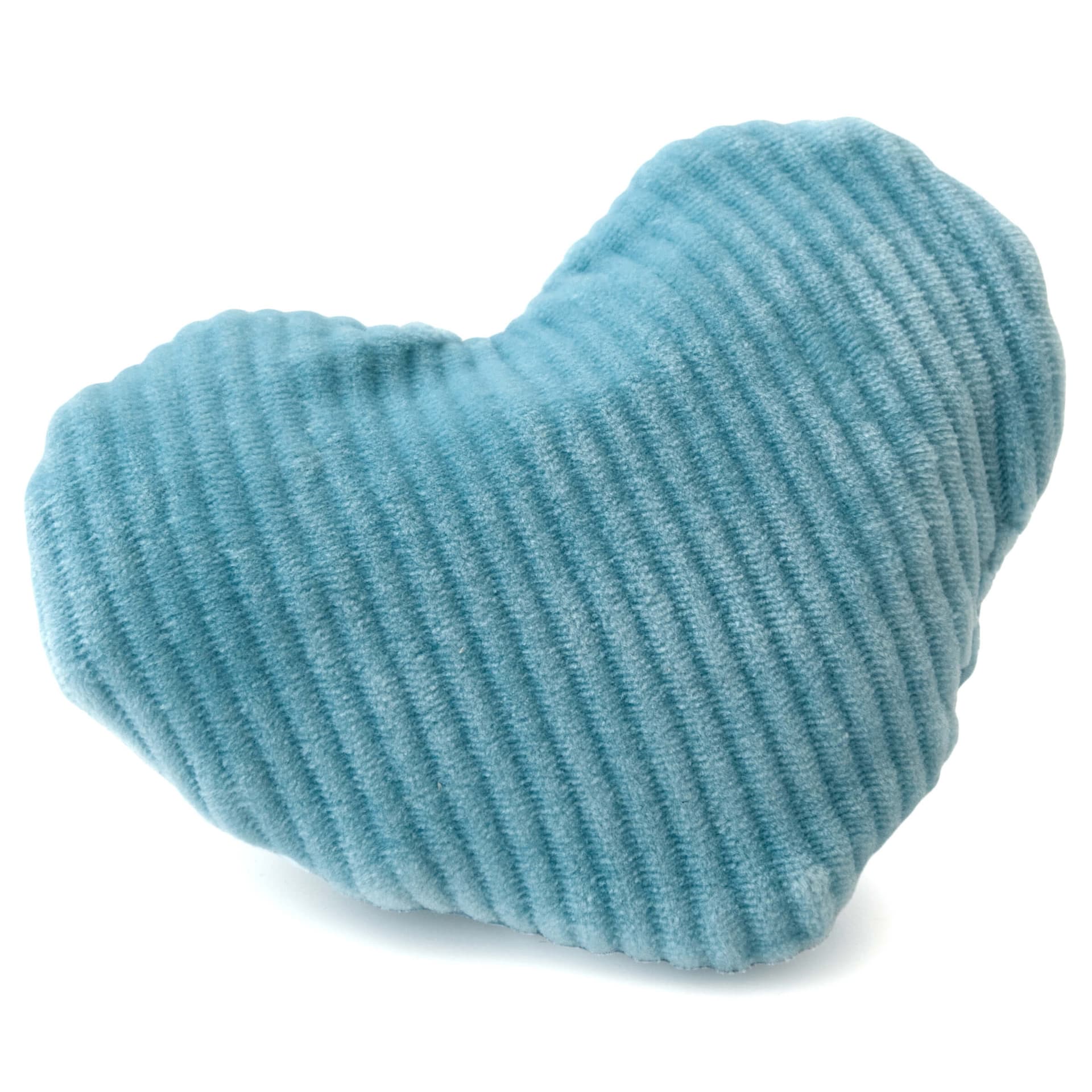Coussin en velours côtelé