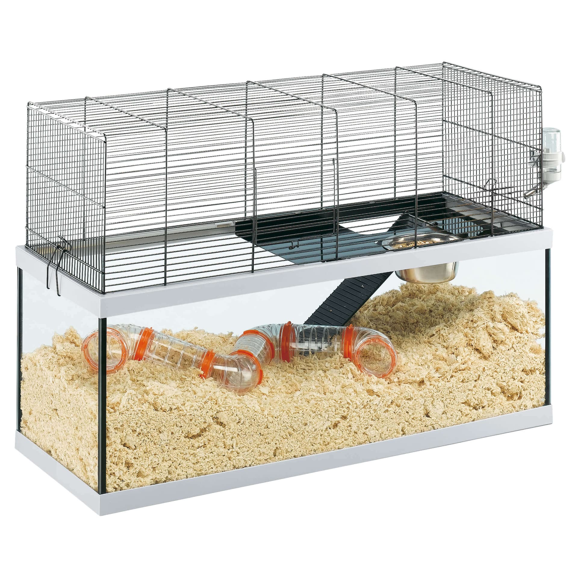 Cage à hamster Gabry 80 avec grille de couvrement