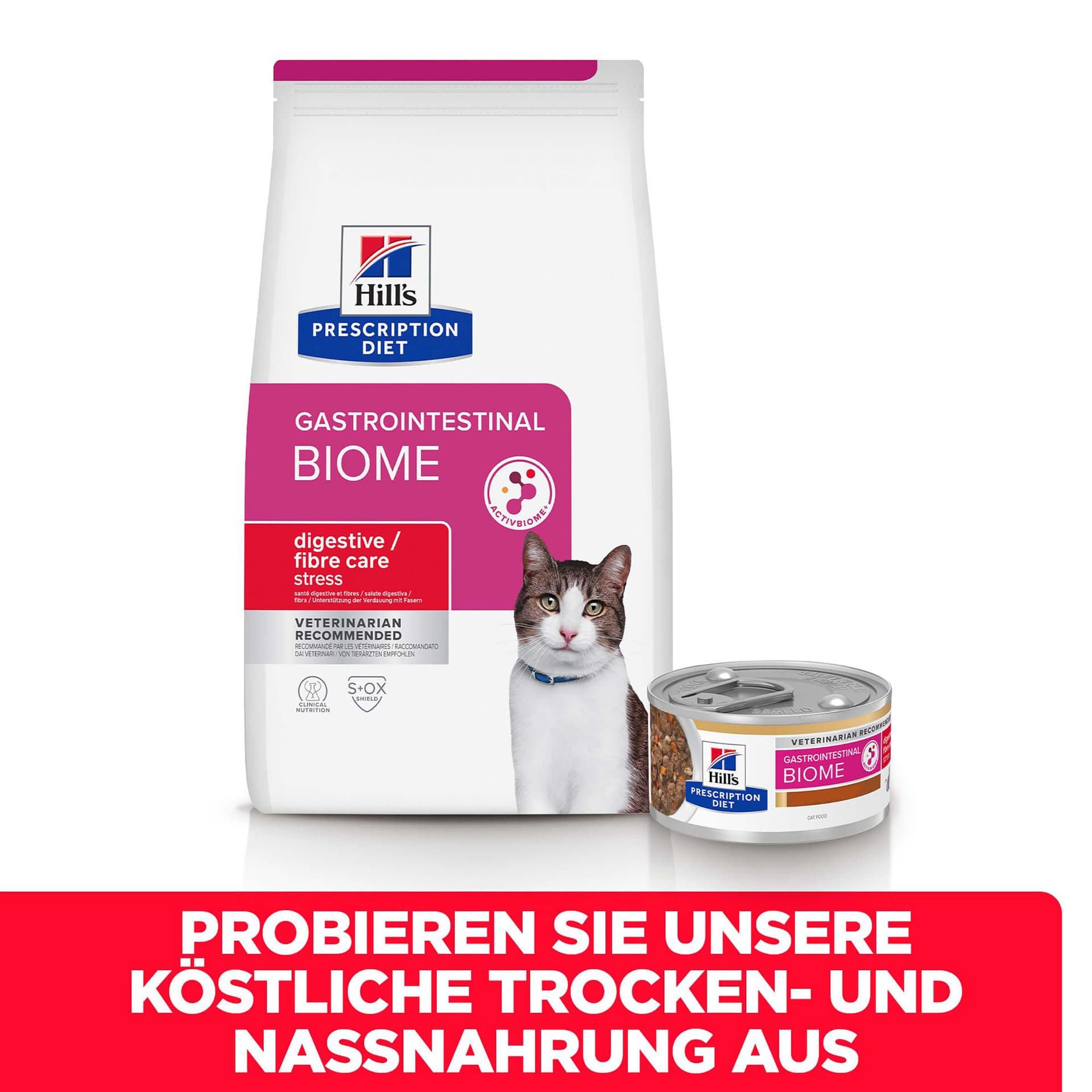Chat Prescription Diet GB Stress