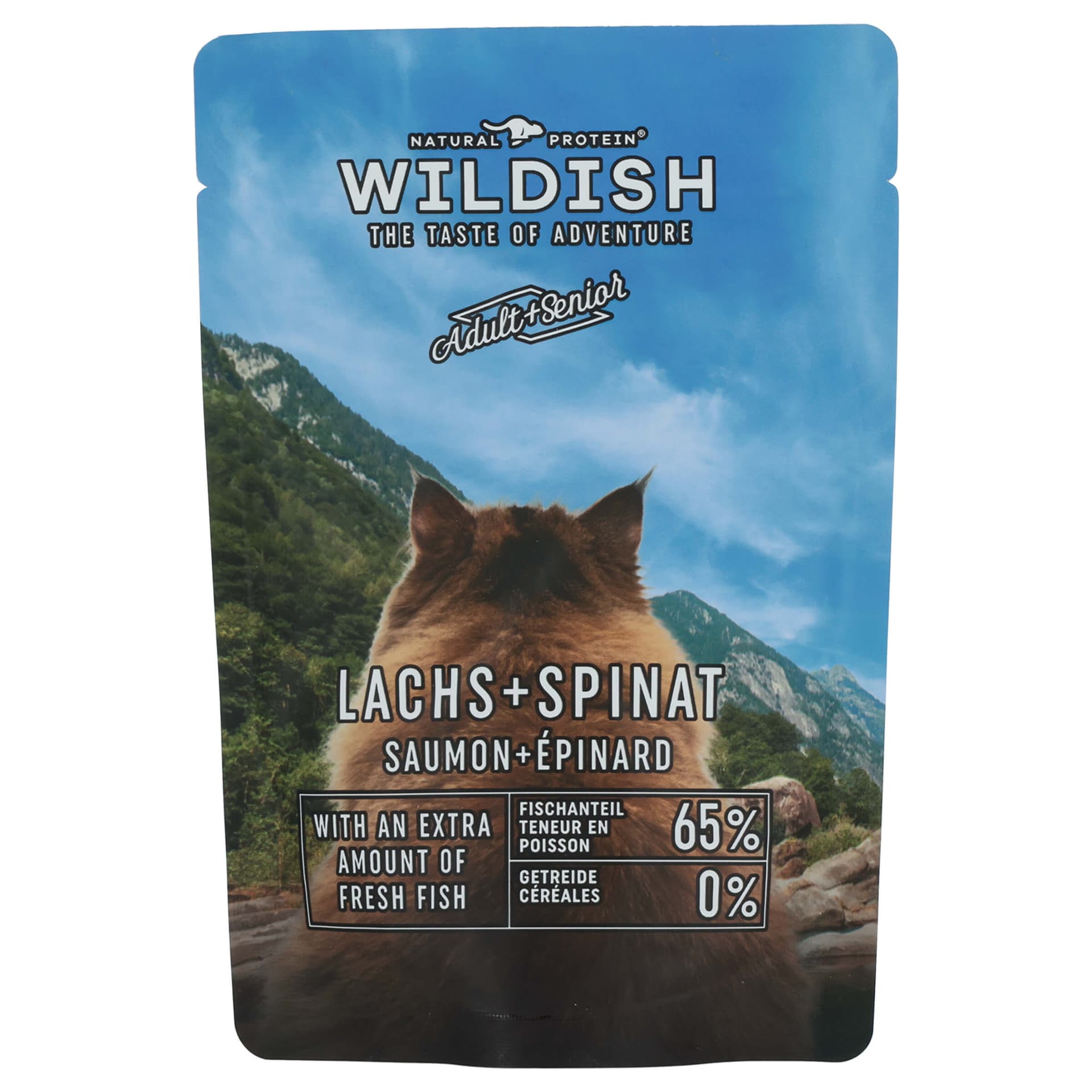 Cat Adult & Senior Lachs & Spinat