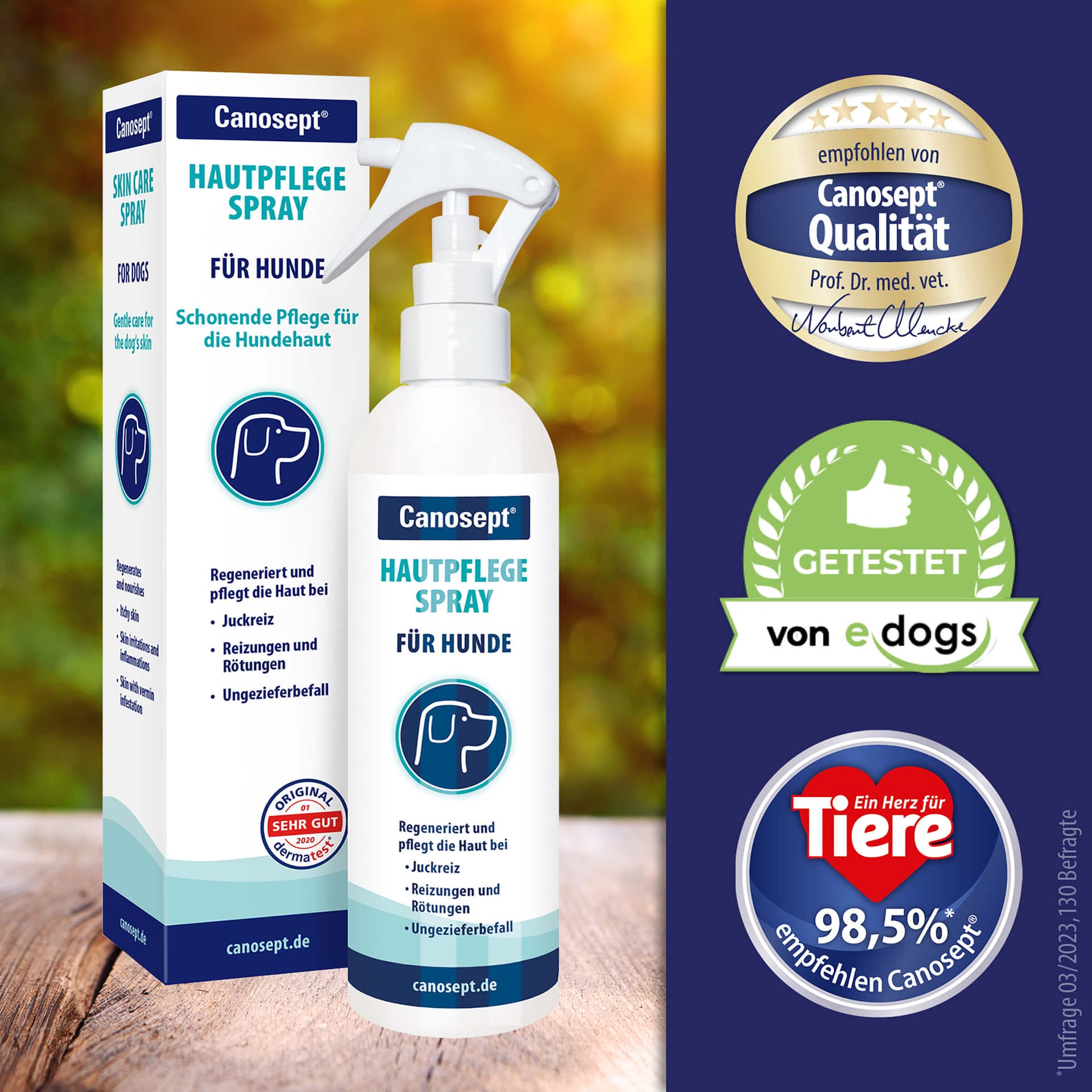 Hautpflegespray für Hunde