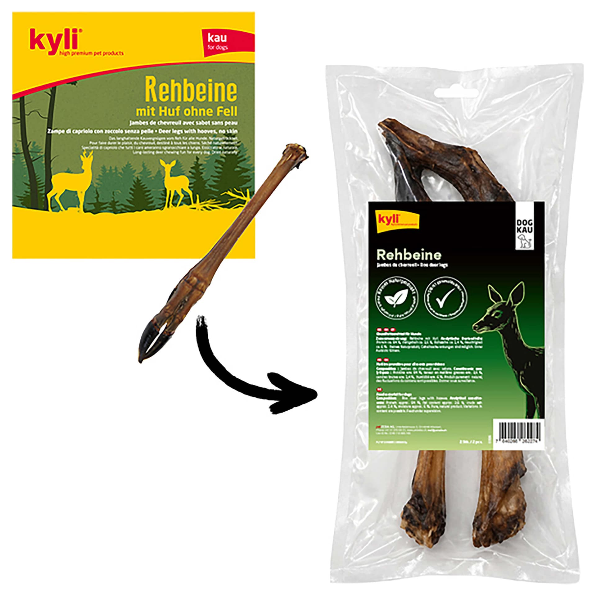 Hundesnack Rehbeine
