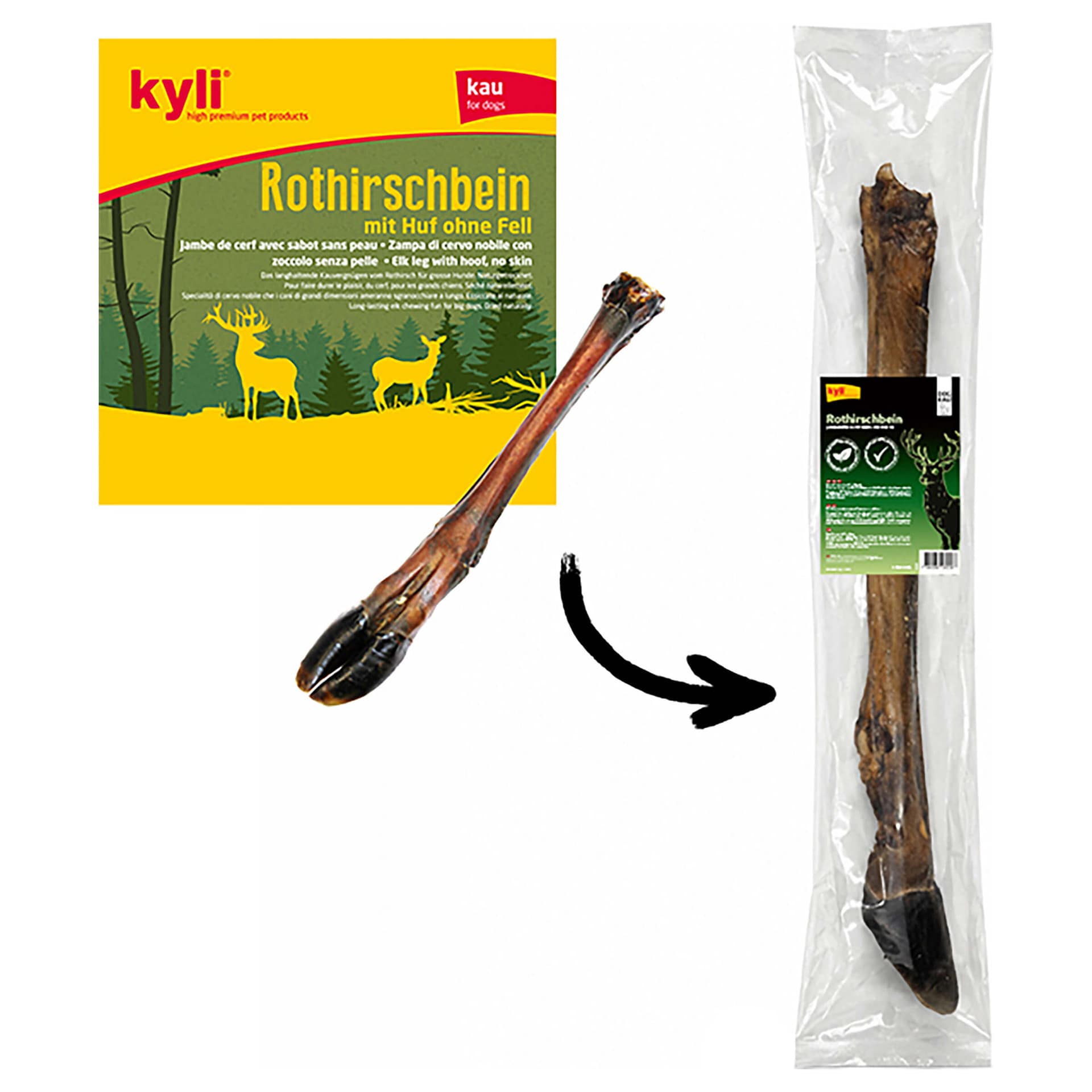 Hundesnack Hirschbein