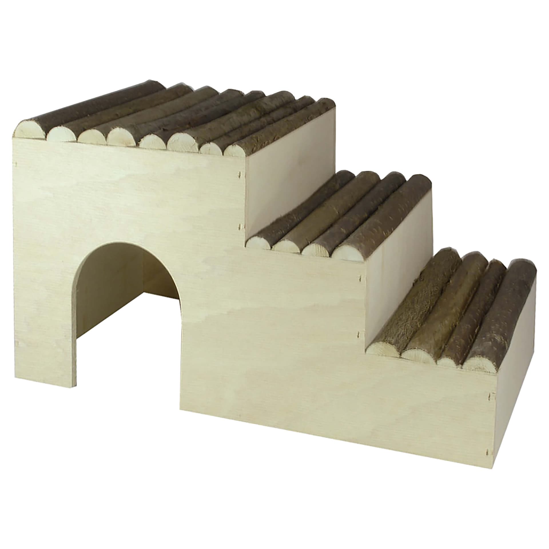 Maison escalier pour rongeurs