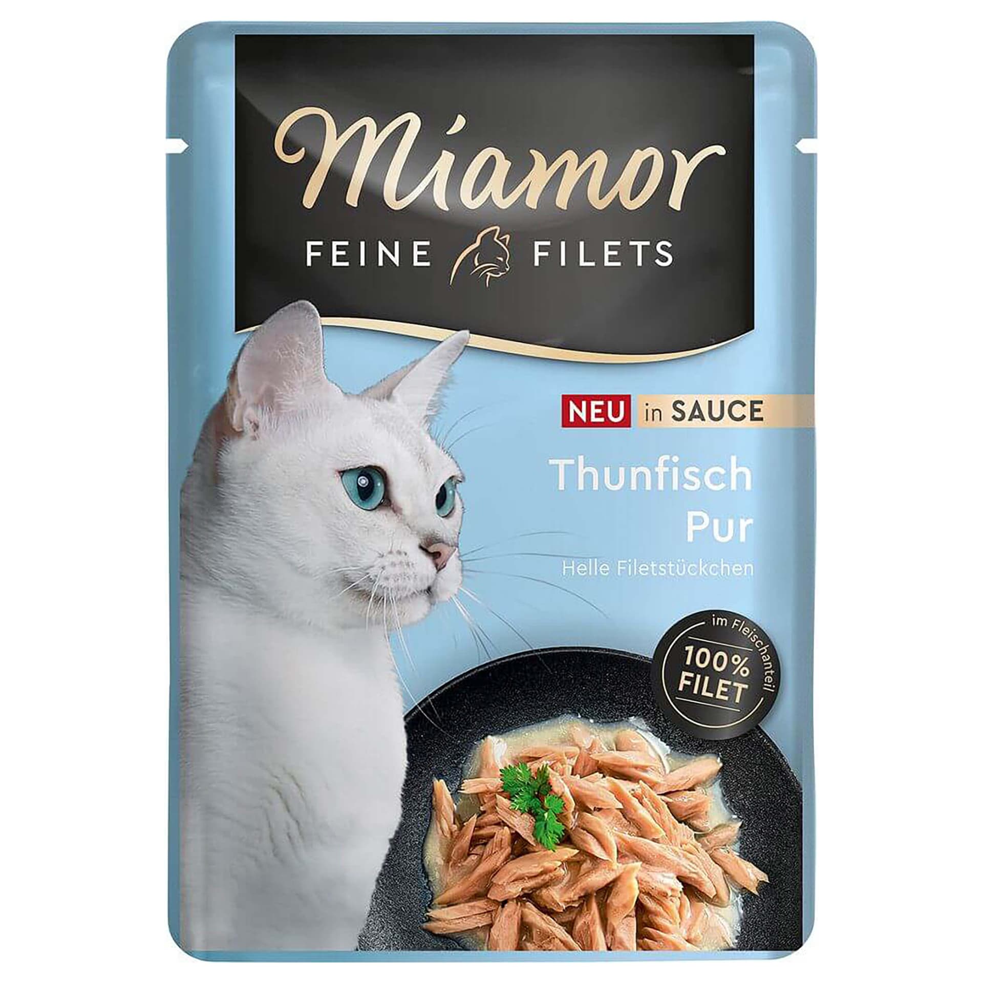 Feine Filets Skipjack Thunfisch in Sauce