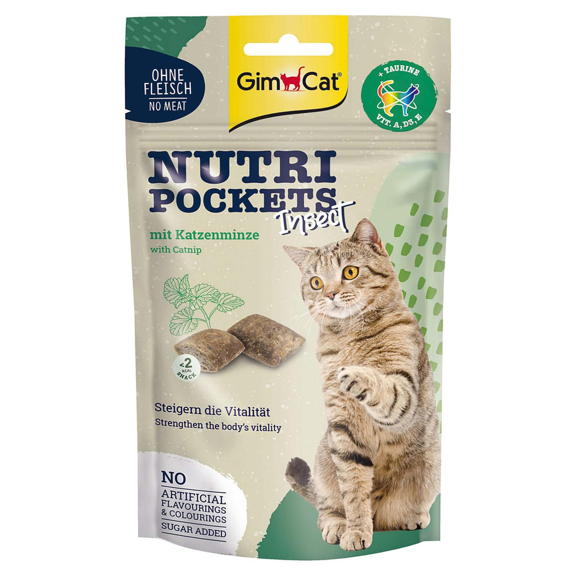 Nutri Pockets Insekten& Catnip