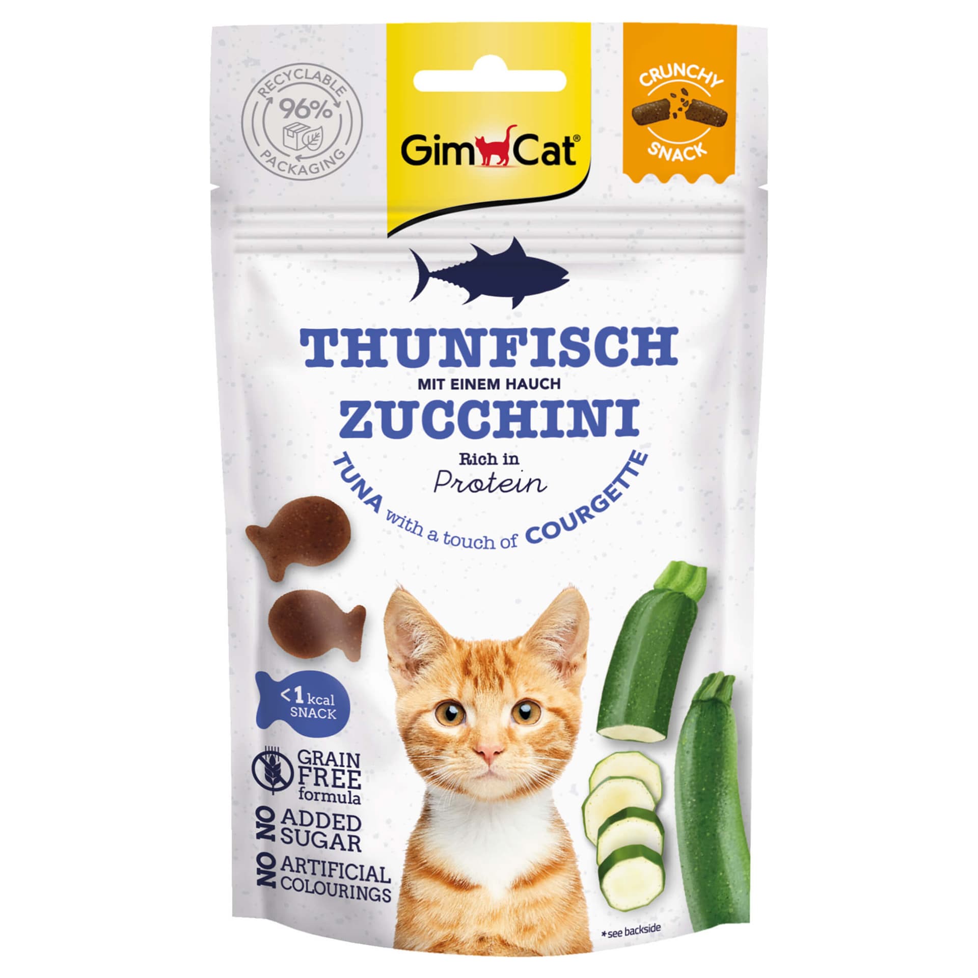 Crunchy friandises thon & courgette