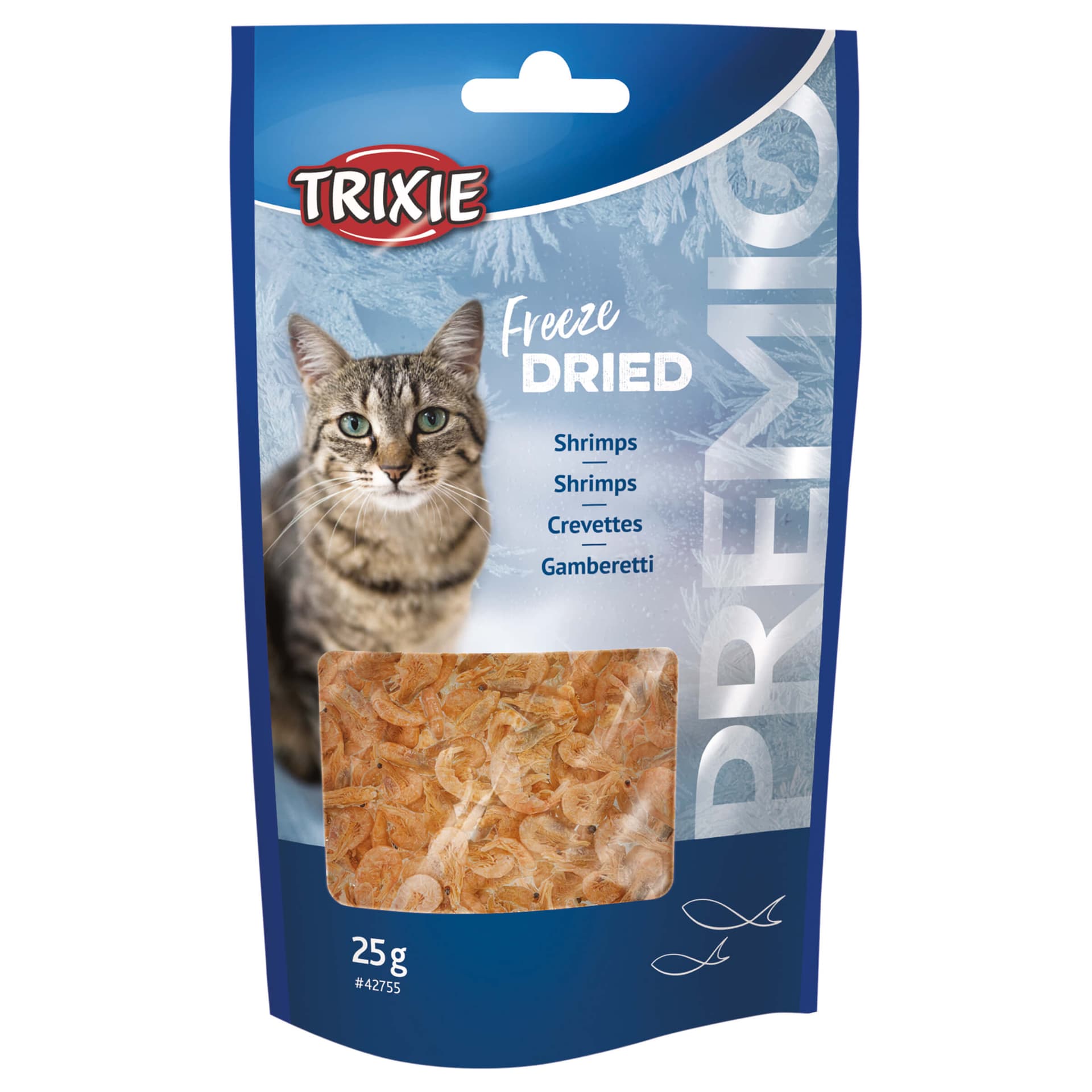 Snacks pour chats Freeze Dried Shrimps
