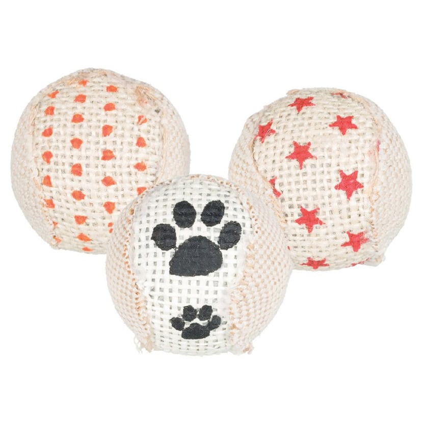 Balles hochet avec jute