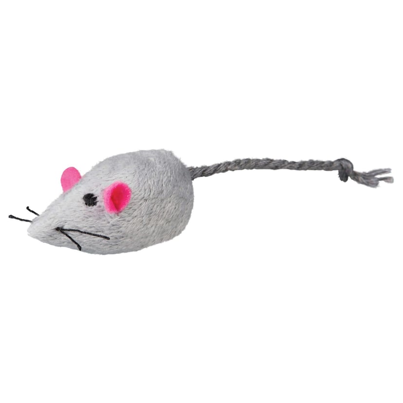 Souris en peluche catnip