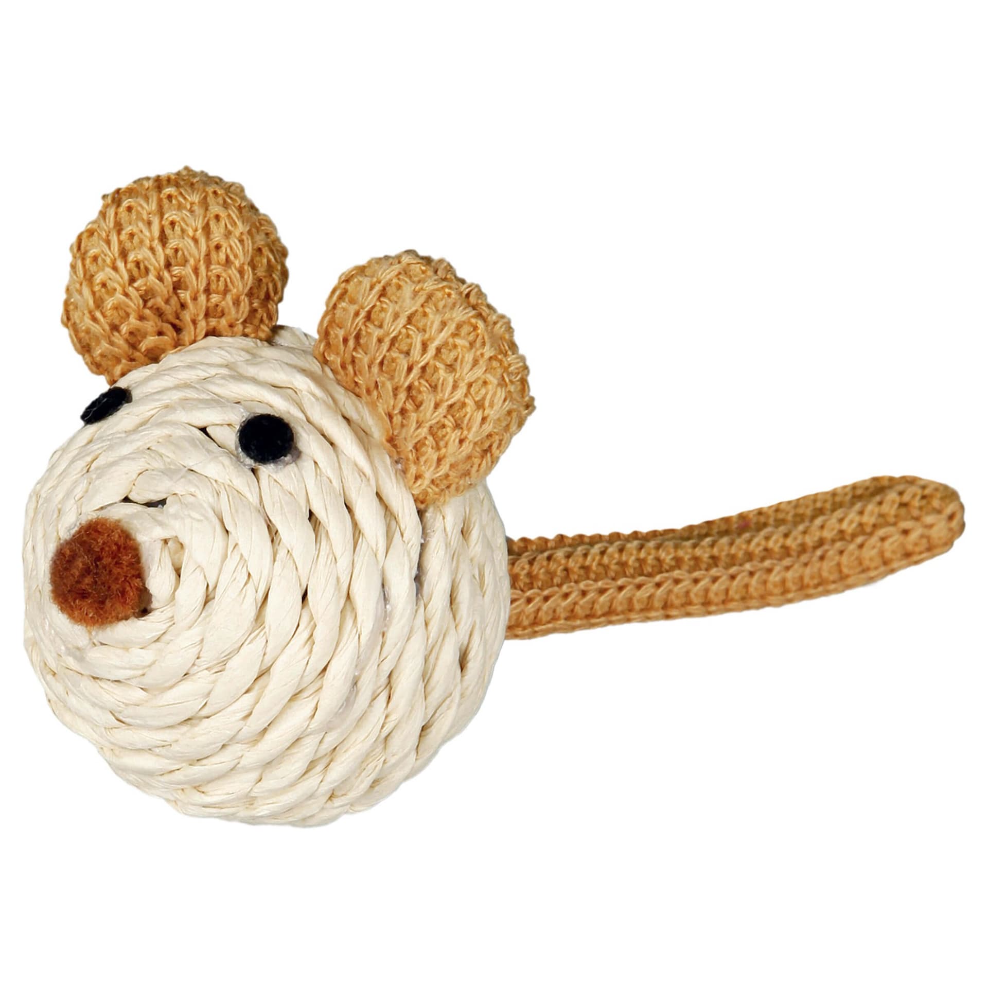 Souris avec hochet ficelle en papier