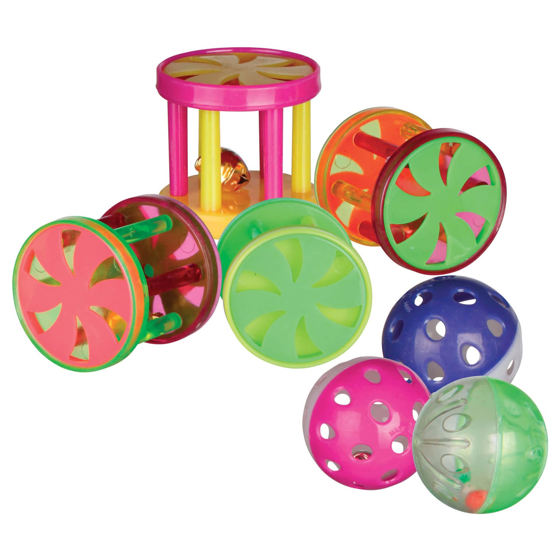 Balles & rouleaux avec clochette