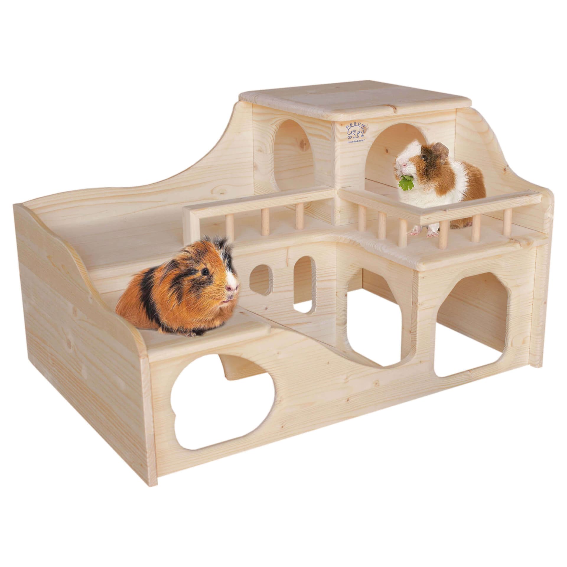 Maison pour cochons d'Inde château