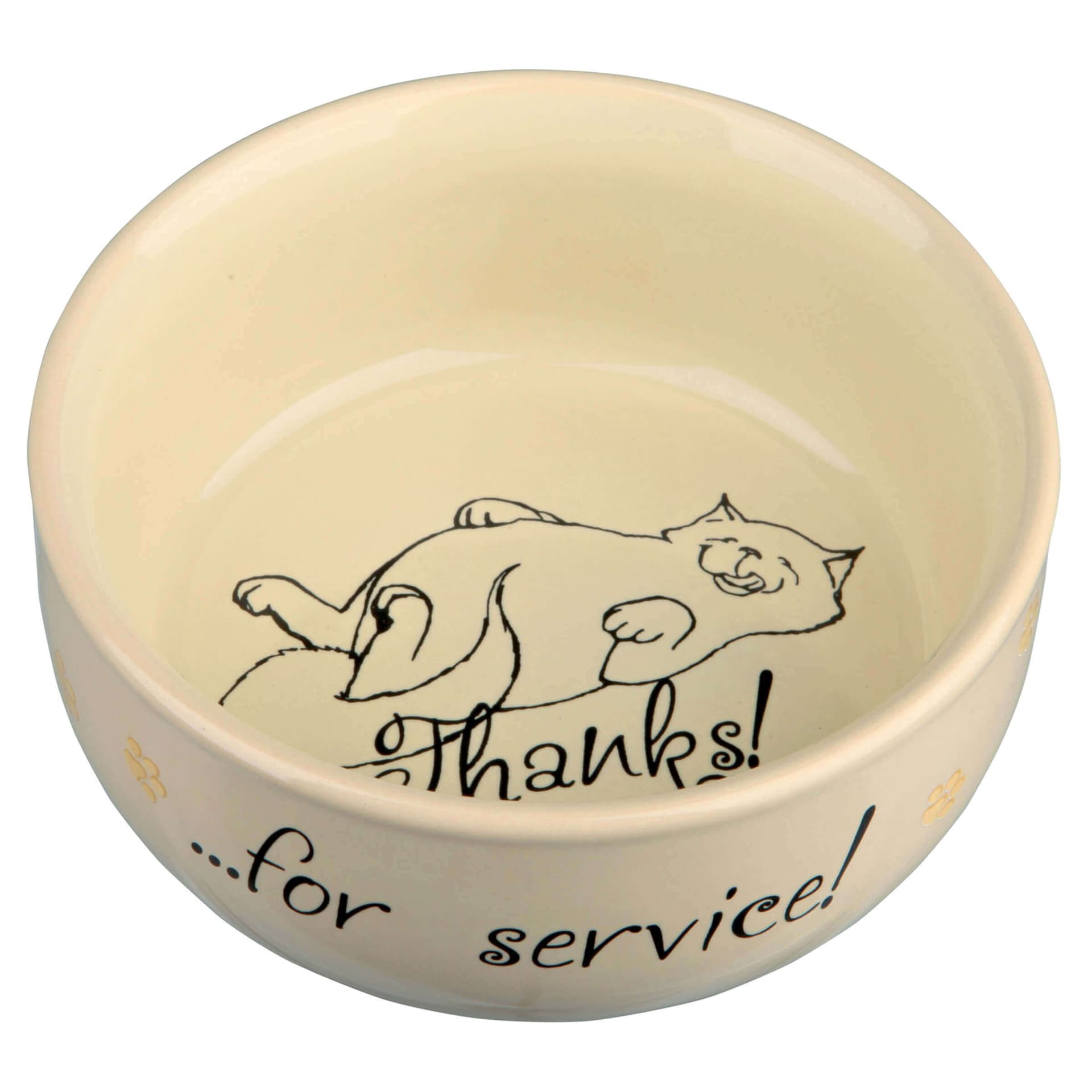 Keramiknapf Thanks for Service