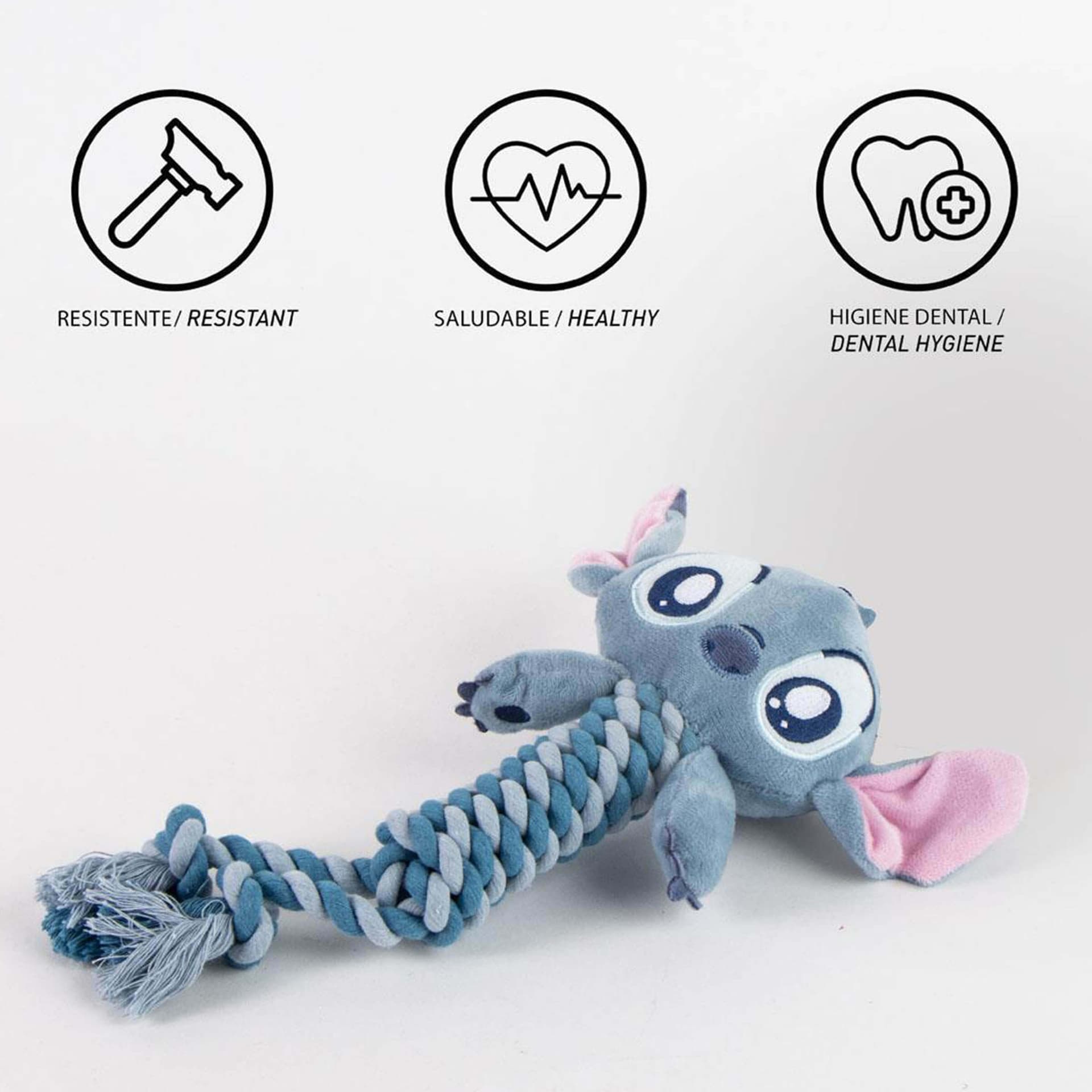 Stitch- Kopf mit Knoten