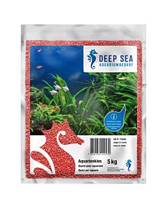 Deep Sea Quartz pour aquarium rouge, 5kg