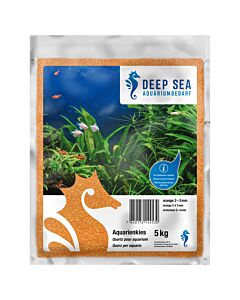 Deep Sea Aquariumkies orange, 2-3mm, 5kg