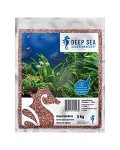 Deep Sea Aquariumkies orange-braun-schwarz, 2-3mm, 5kg