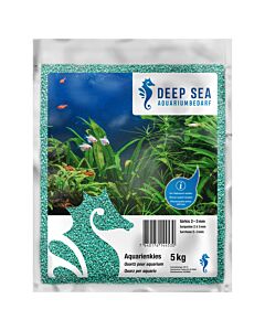 Deep Sea Quartz pour aquarium, turquoise 5kg