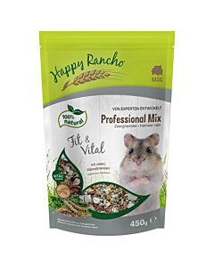 Happy Rancho Professional Mix Zwerghamsterfutter 450g
