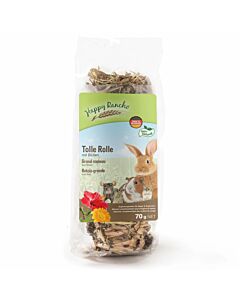 Happy Rancho Nagersnack Tolle Rolle mit Blüten 70g