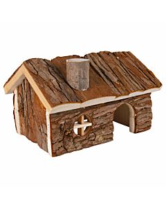Trixie Hendrik XL Maison de hamster en bois naturel 20x13x13cm