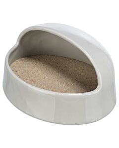 Trixie Keramik Sandbad für Hamster & Degus 