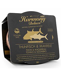 Harmony Dog Deluxe Mini Junior Thon & Maquereau nourriture humide 100g