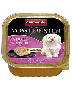 animonda Vom Feinsten Adult avec poulet, œuf & jambon 150g