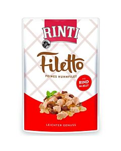 Rinti Filetto mit Huhn & Rind 24x100g