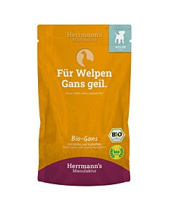 Herrmann's Hundefutter Bio-Gans Welpe 15x150g